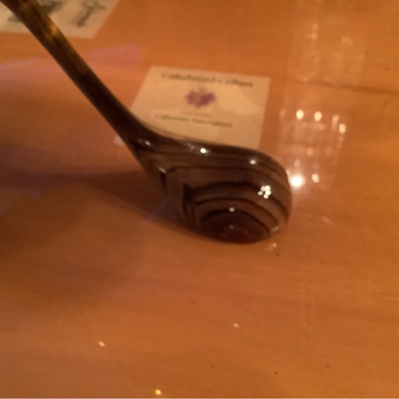 Golf club Wine Bottle Holder Solid Wood self balancing Bottle Not Included